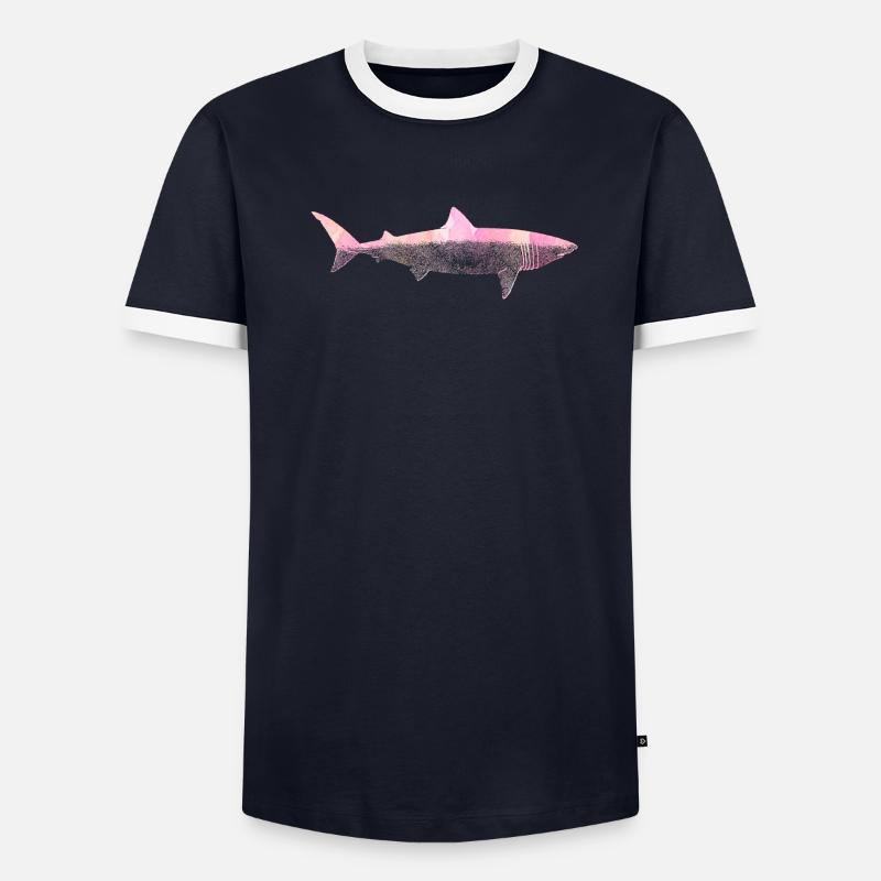 Shark Attack Men's Ringer Shirt