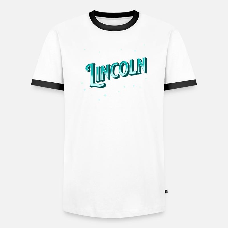 Lincoln names personalized Men's Ringer Shirt