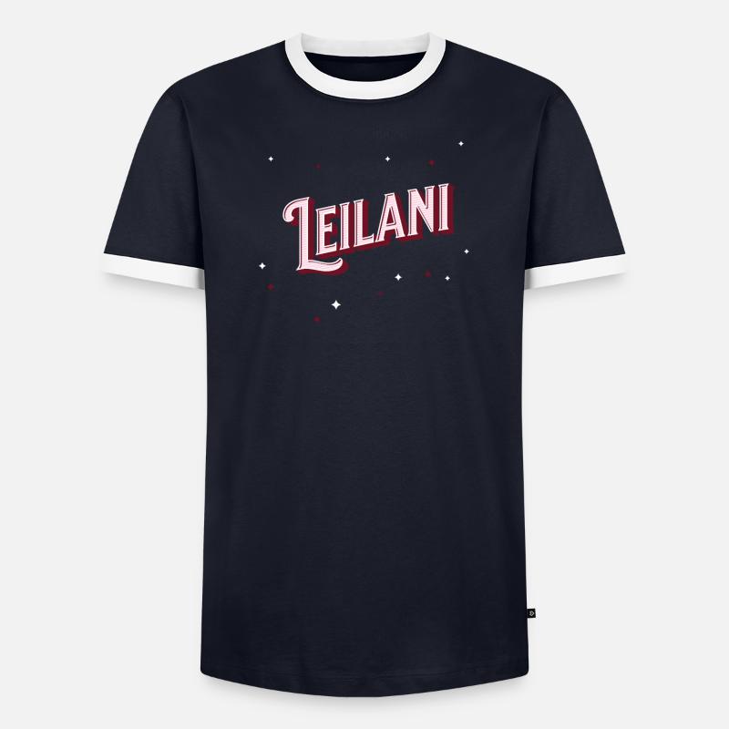 Leilani name personalized - Men's Ringer Shirt - undefined