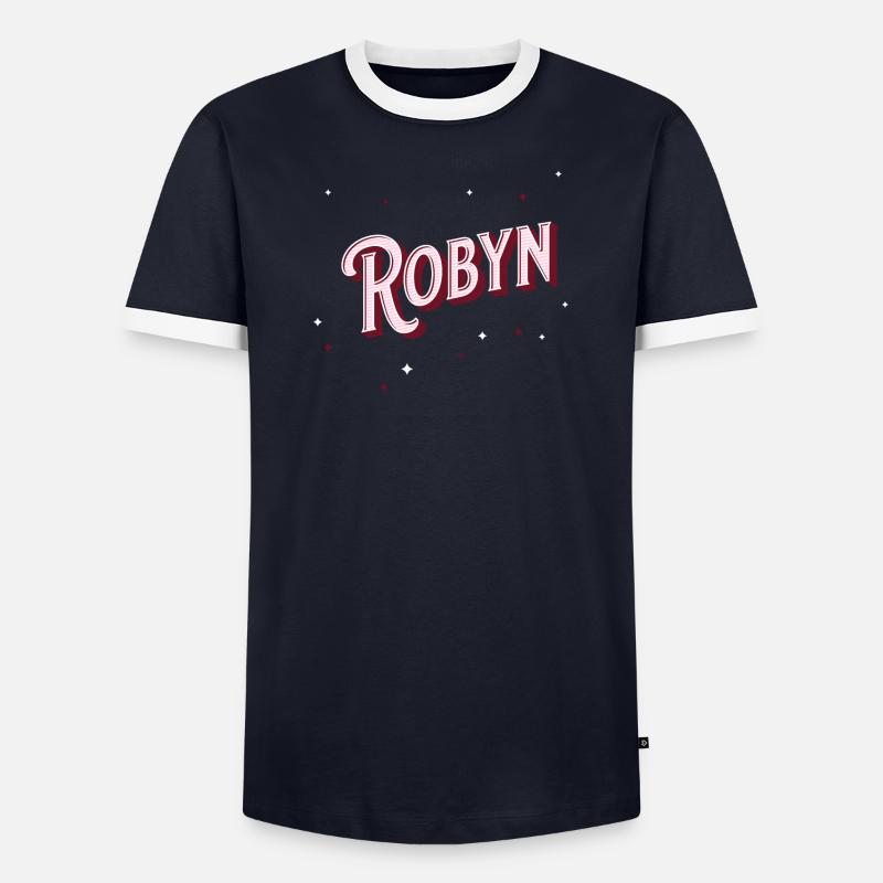 Robyn name personalized - Men's Ringer Shirt - undefined