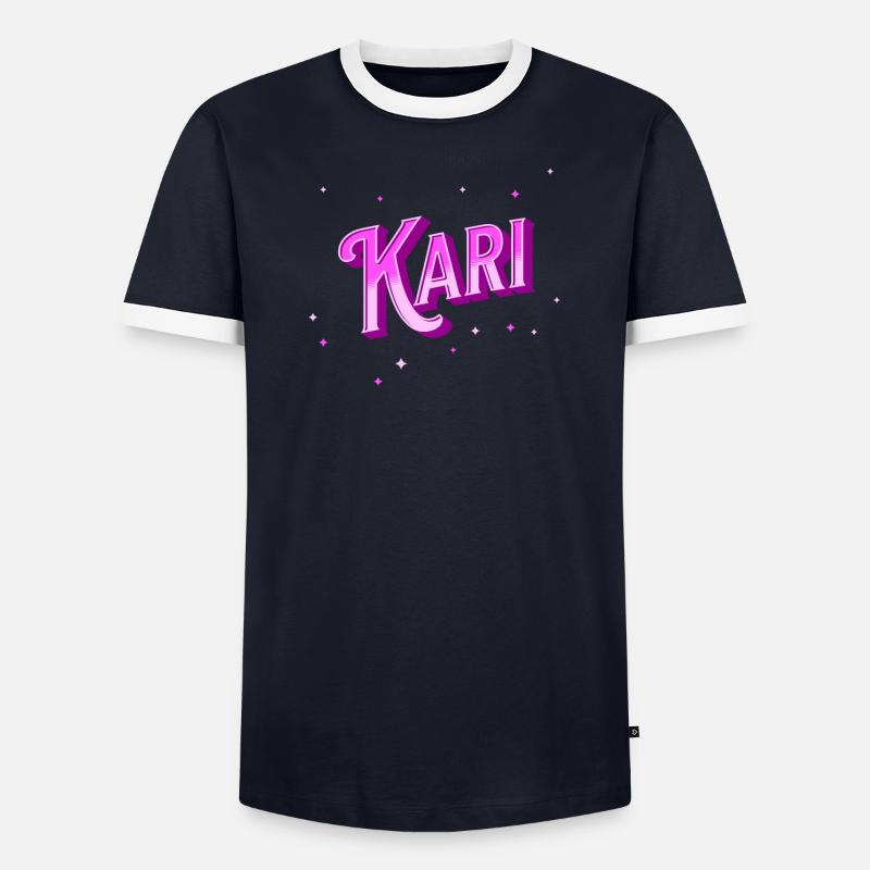 Kari name personalized - Men's Ringer Shirt - undefined