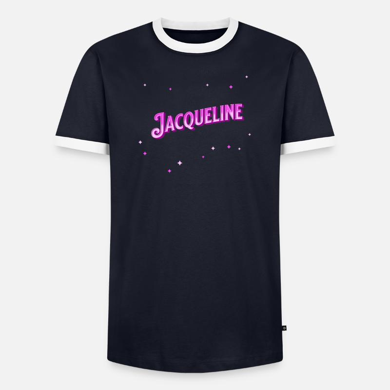 Jacqueline name personalized - Men's Ringer Shirt - undefined