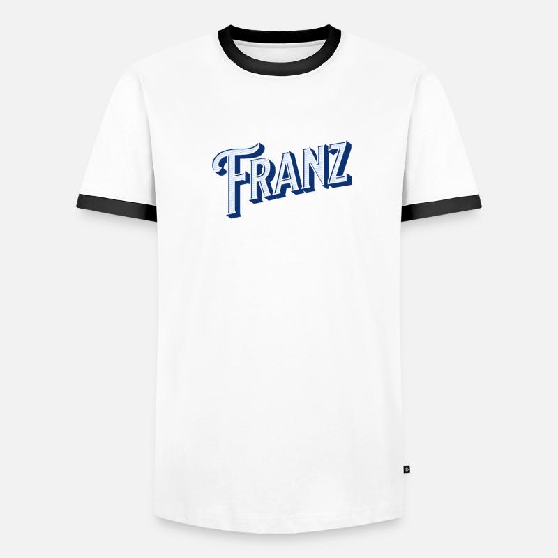 Franz name personalized Men's Ringer Shirt