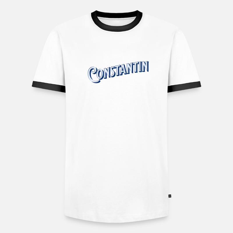 Constantin name personalized Men's Ringer Shirt