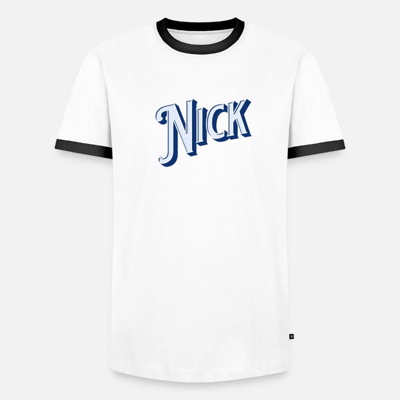 Nick name personalized Men's Ringer Shirt