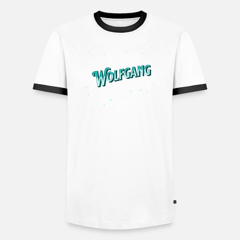Wolfgang Name personalized Men's Ringer Shirt