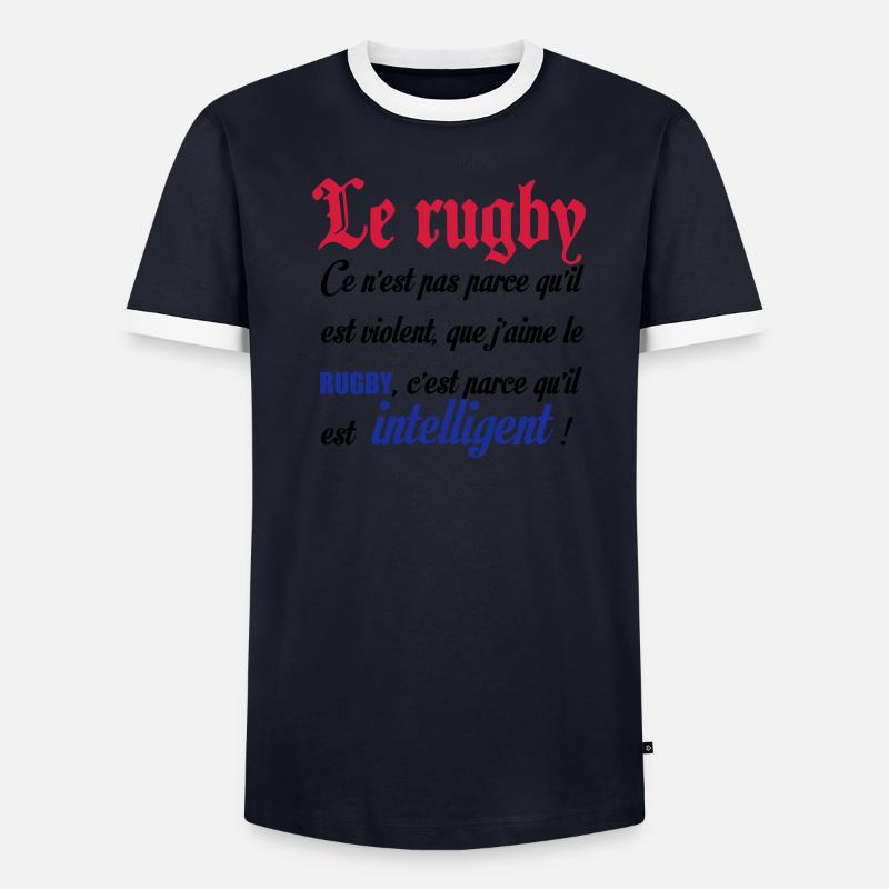 intelligent T-shirt contrasté Homme