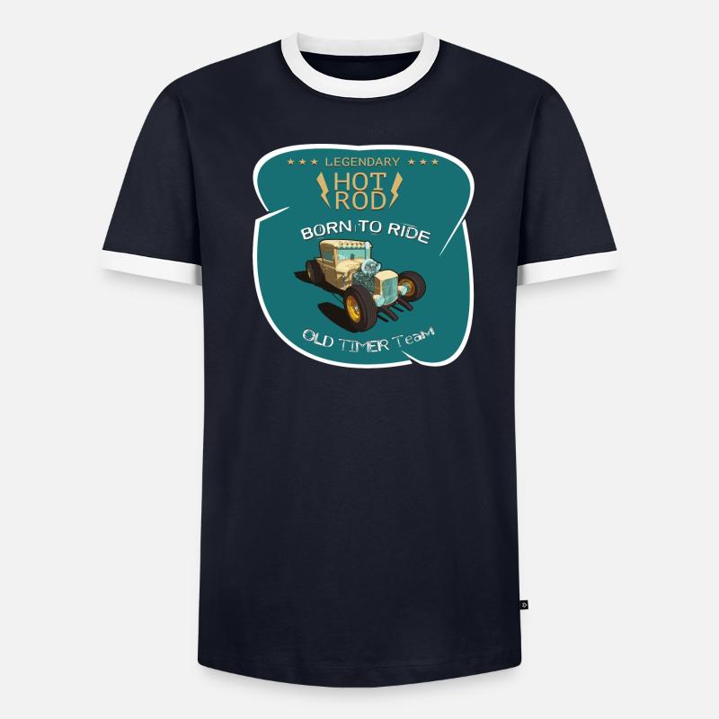 Old Timer Hot Rod T-shirt contrasté Homme