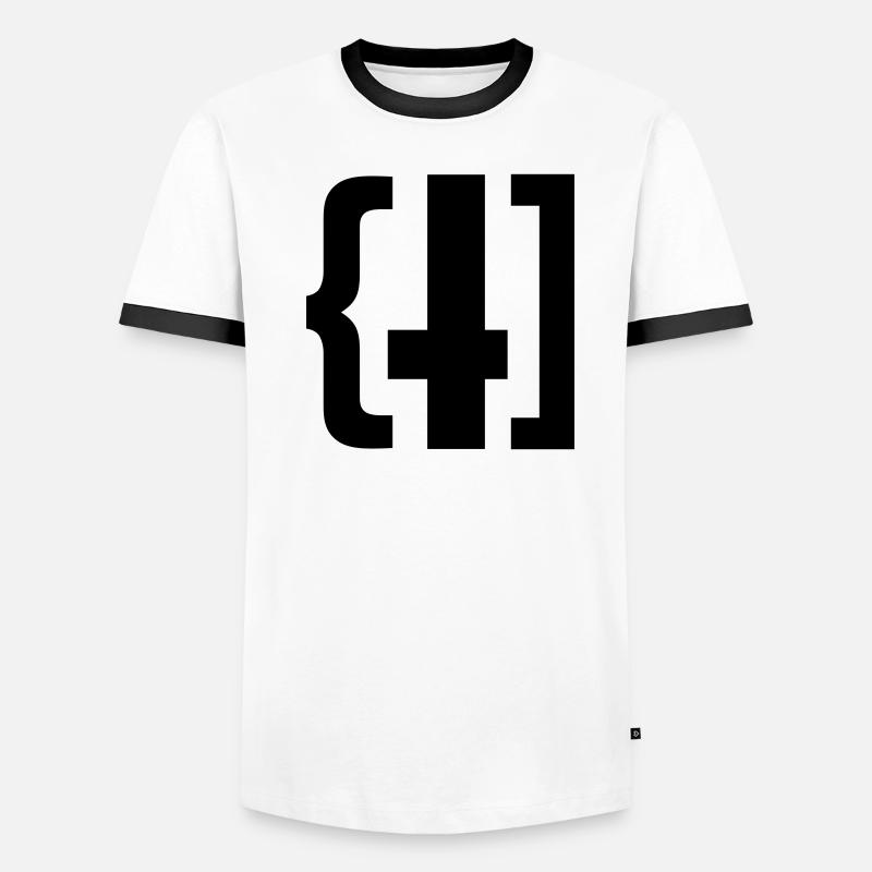 Trigger Männer Kontrast-T-Shirt