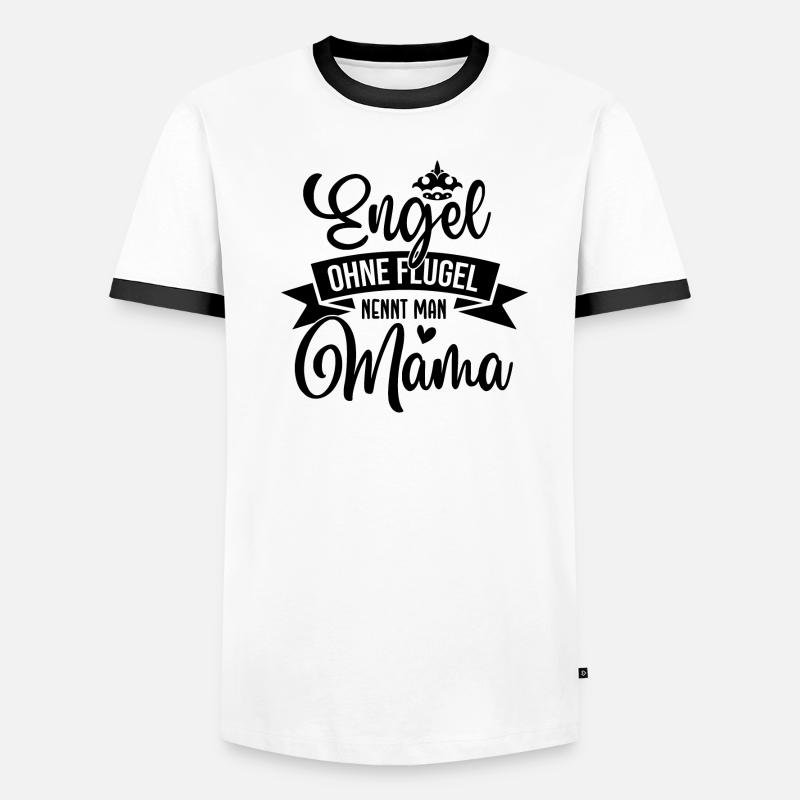 Mutter Spruch Geschenk Mama Muttertag Männer Kontrast-T-Shirt
