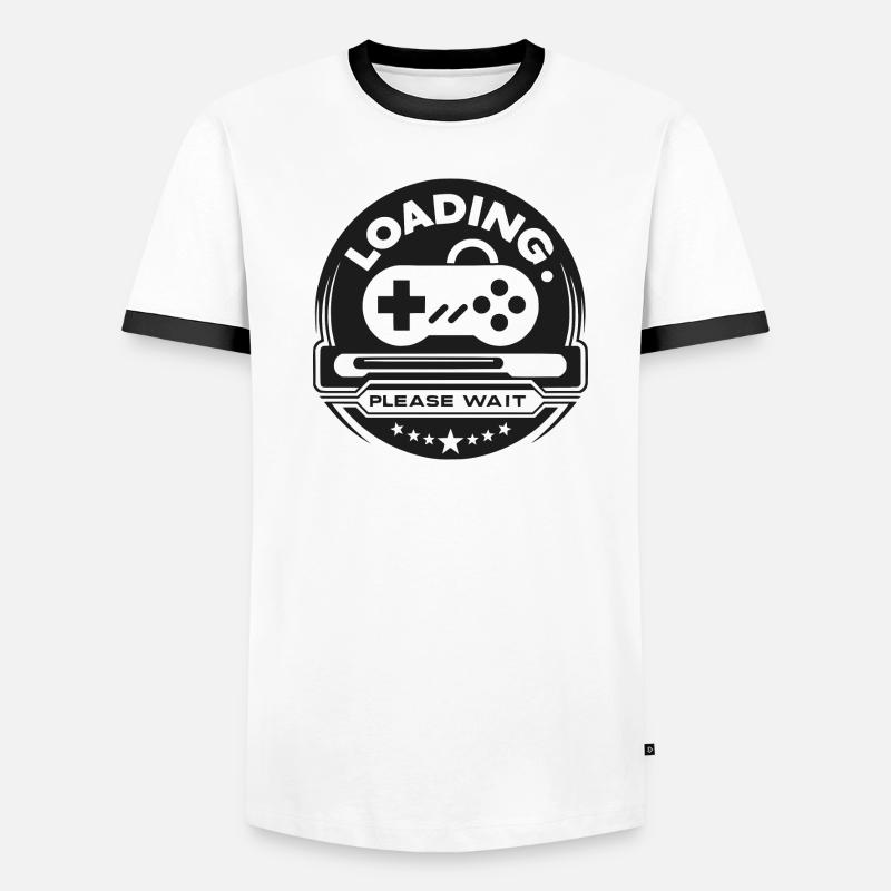 Loading Please Wait Men's Ringer Shirt