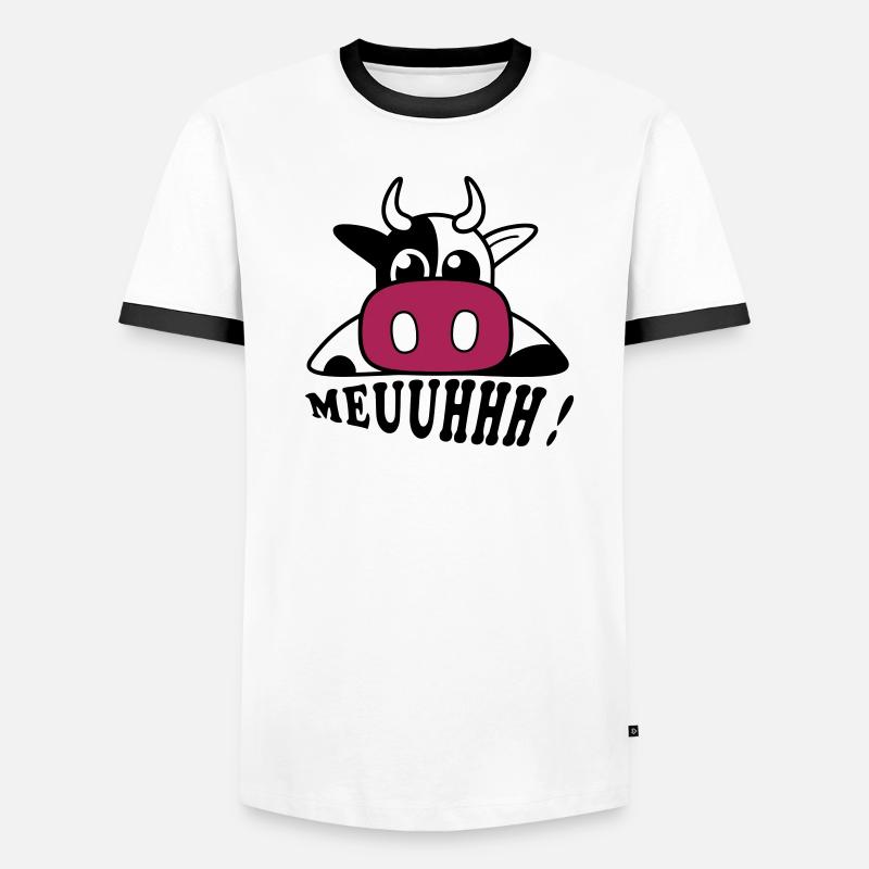 La Vachette T-shirt contrasté Homme
