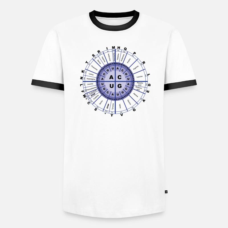 Genetic Code - T-Shirt Männer Kontrast-T-Shirt