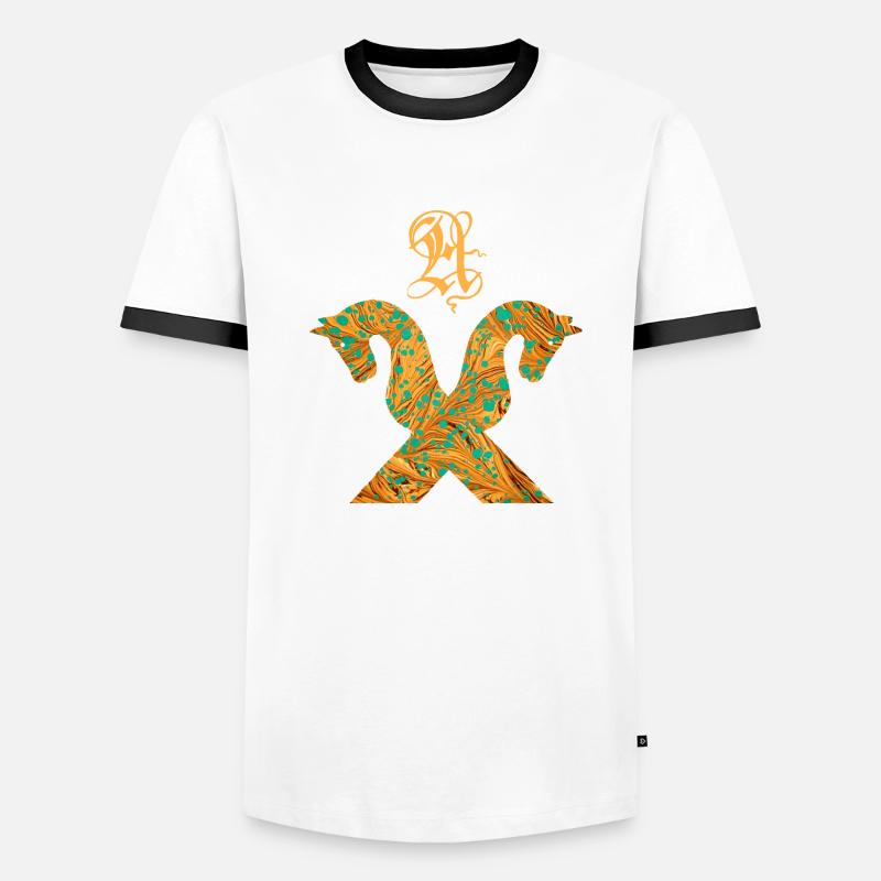 pignon de cheval e 95 a T-shirt contrasté Homme