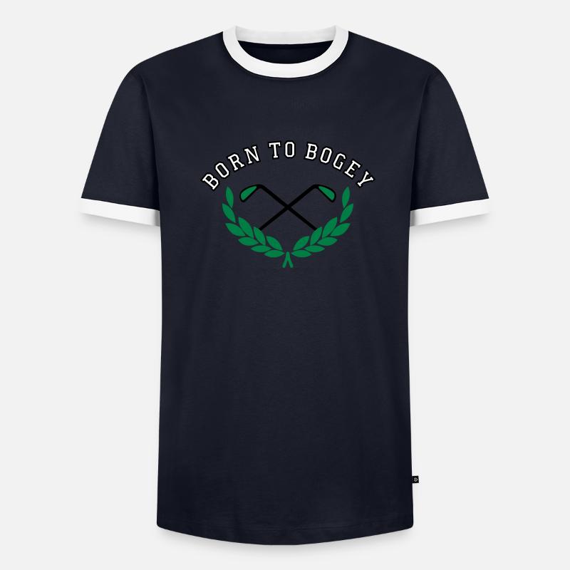 Né à Bogey T-shirt contrasté Homme