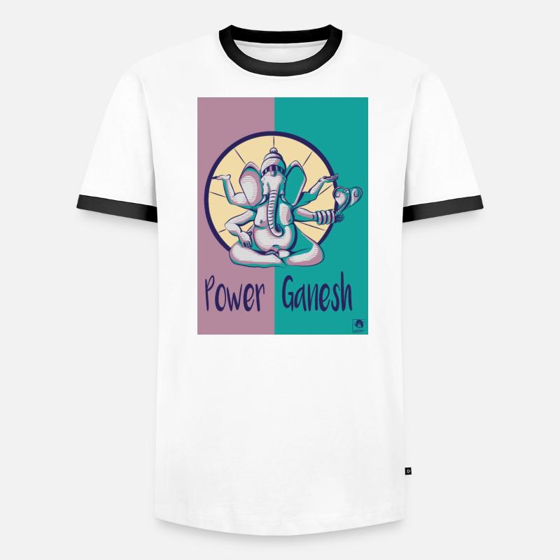Power Ganesh Men's Ringer Shirt