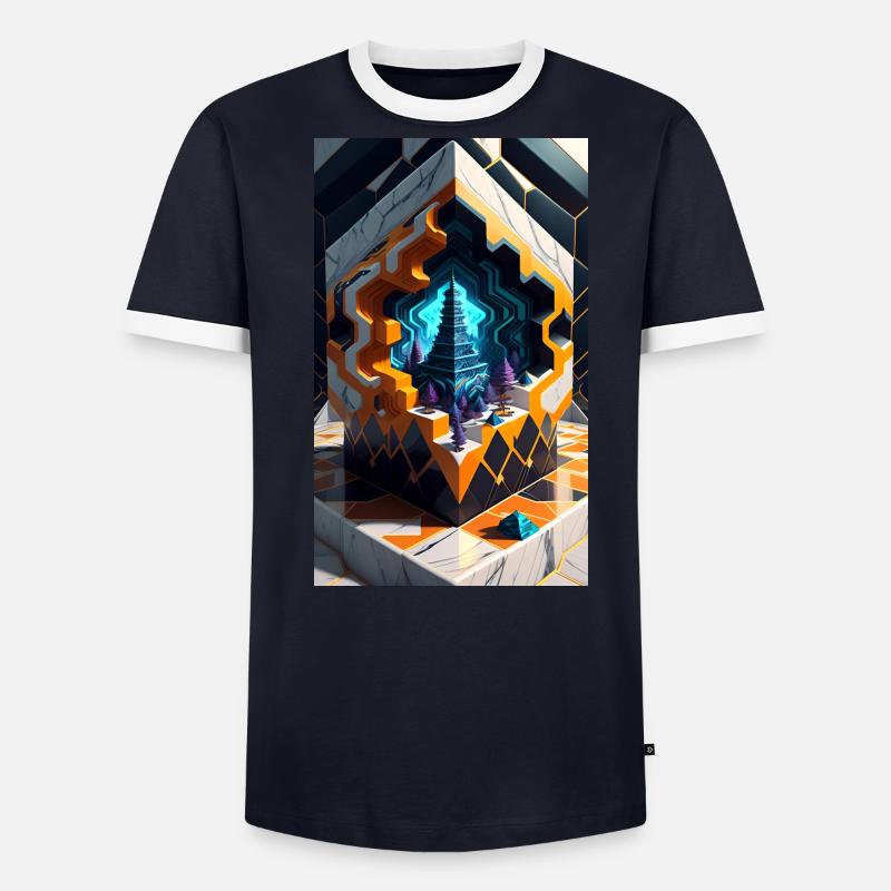 Cosmic Elements Men's Ringer Shirt