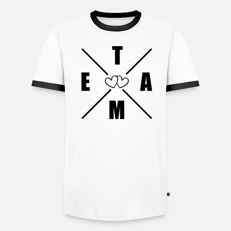 L’équipe d’Hérats T-shirt contrasté Homme