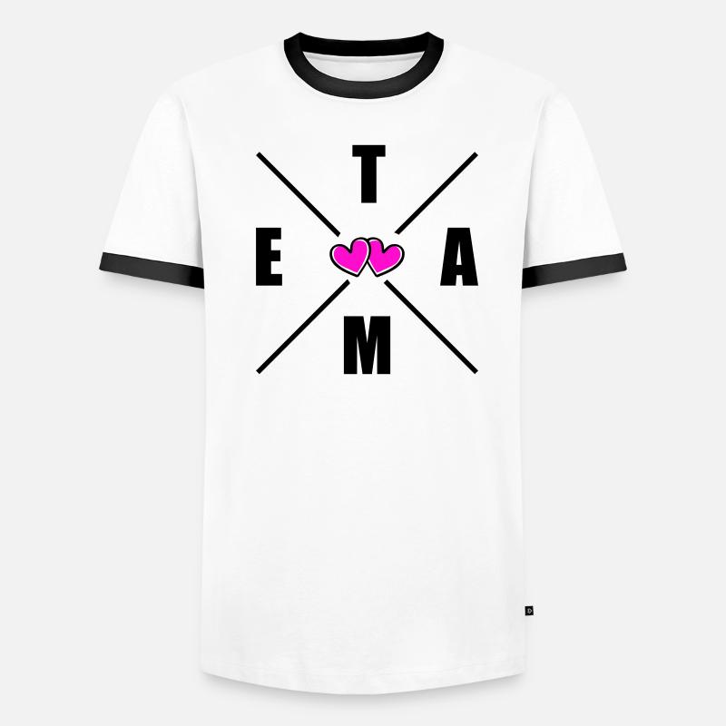 L’équipe d’Hérats T-shirt contrasté Homme