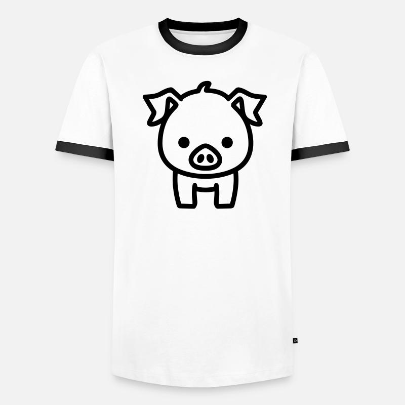 pig Men's Ringer Shirt