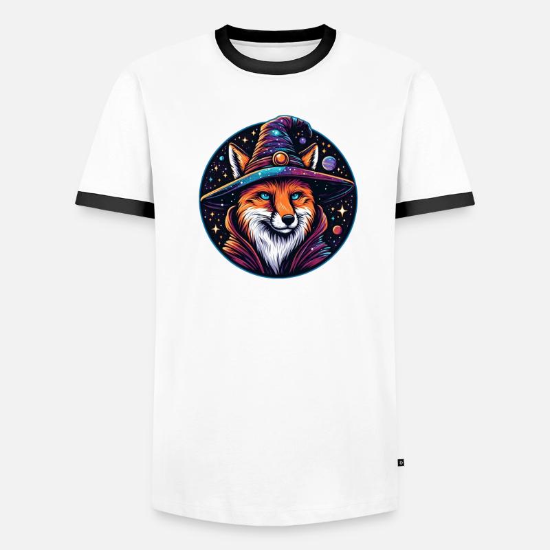 Fantasy Fox - Sorcier céleste T-shirt contrasté Homme