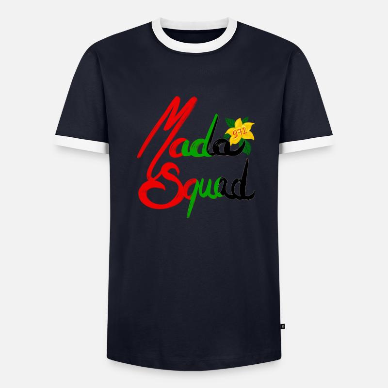 Mada squad 972 T-shirt contrasté Homme