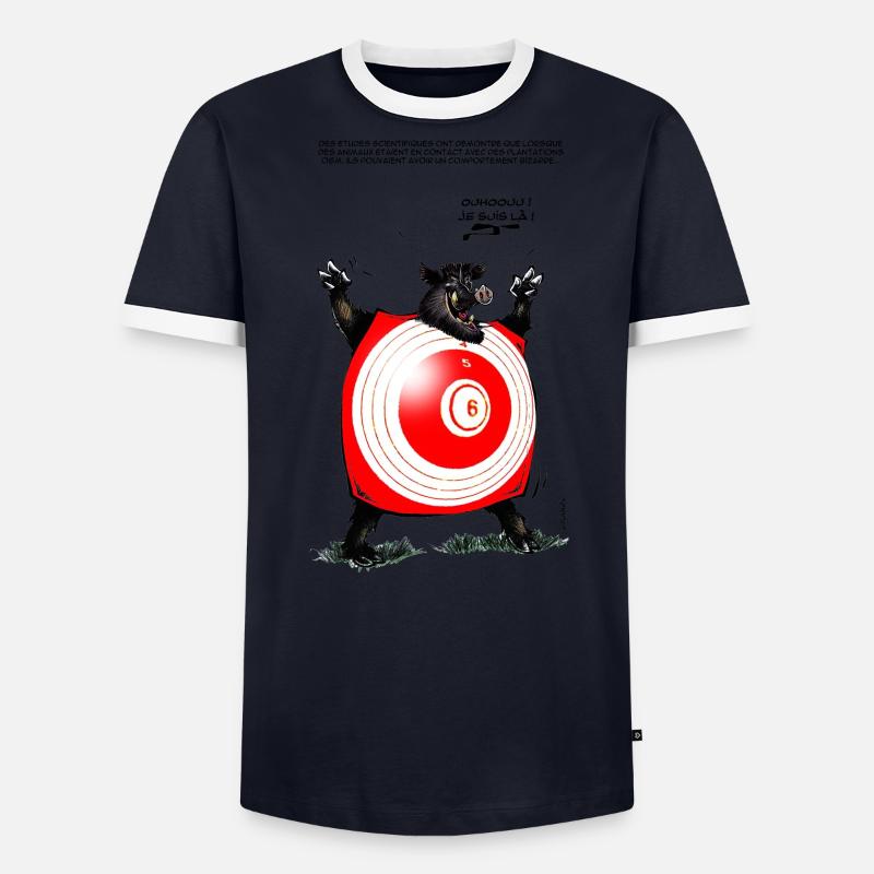 Sanglier Bizarre T-shirt contrasté Homme