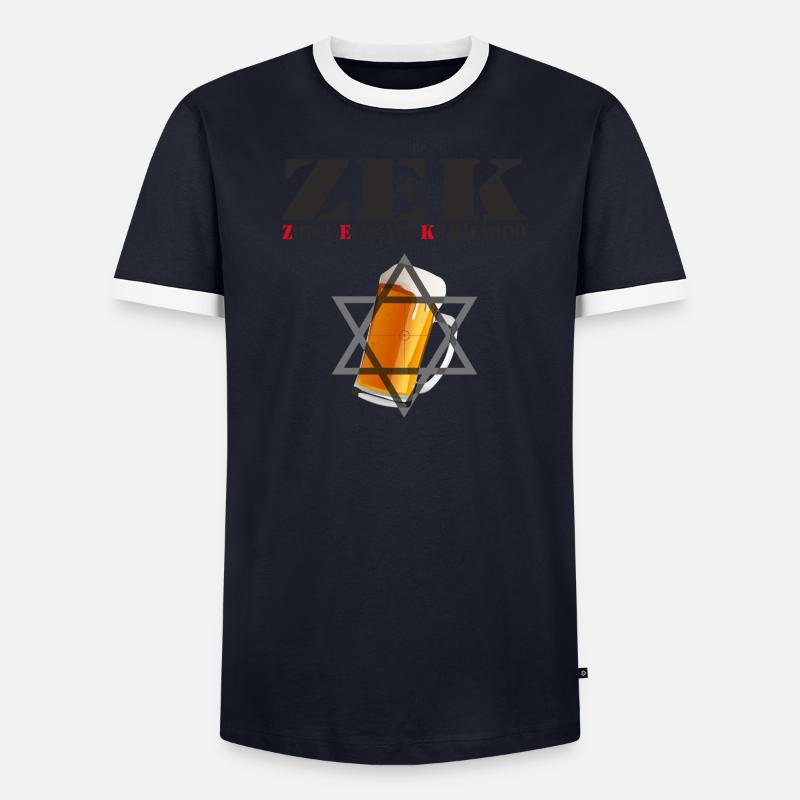 Zoigl Einsatz Kommando Männer Kontrast-T-Shirt