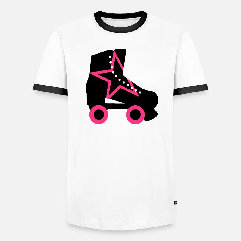 roller skate Men's Ringer Shirt