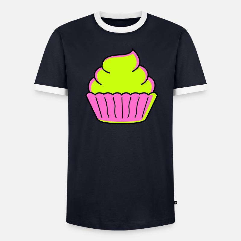 Cupcake T-shirt contrasté Homme