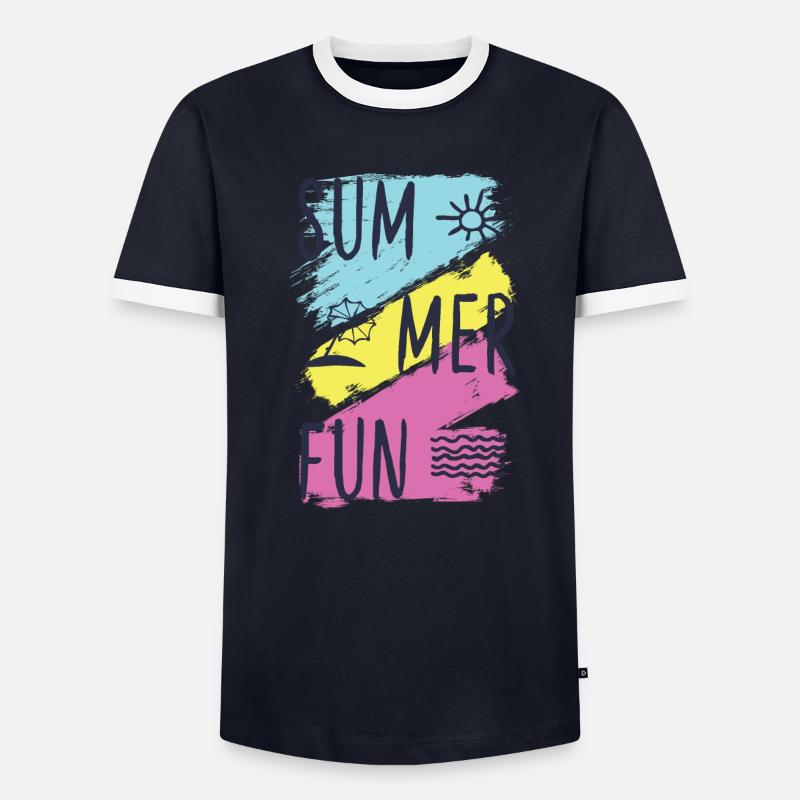 Summer fun. Men's Ringer Shirt