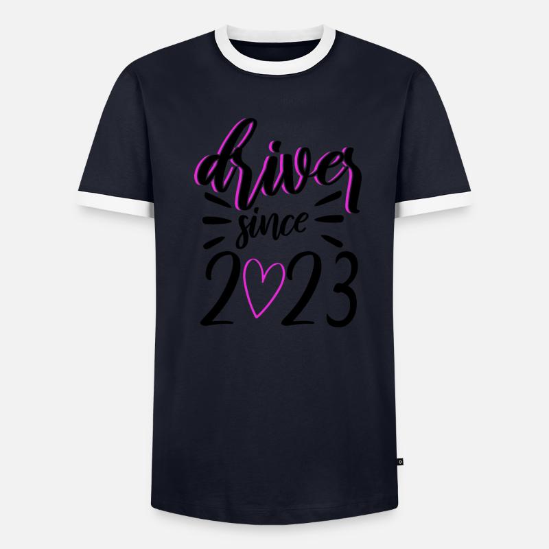Driver's license 2023 driving test passed gift Men's Ringer Shirt