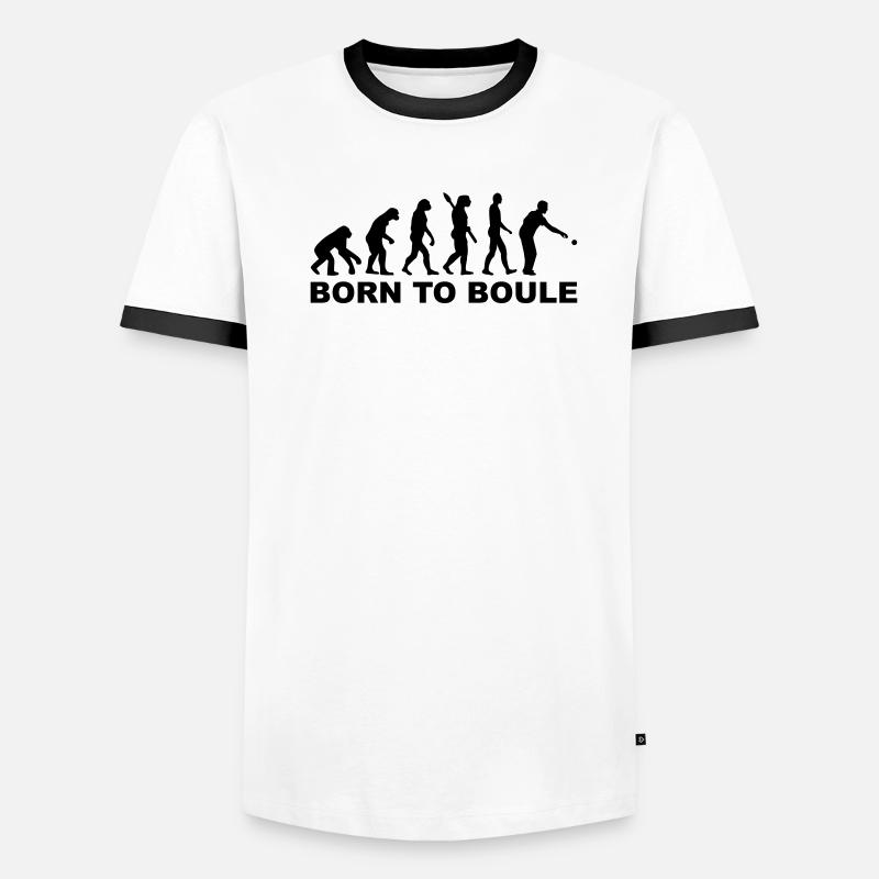 Pétanque Évolution T-shirt contrasté Homme
