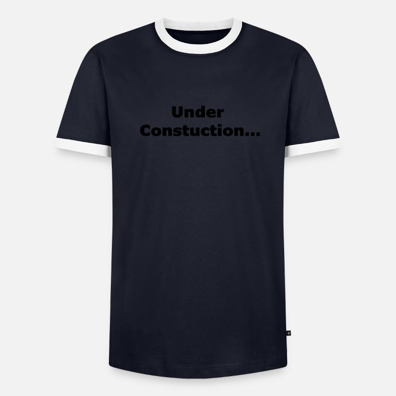 Under construction Men's Ringer Shirt