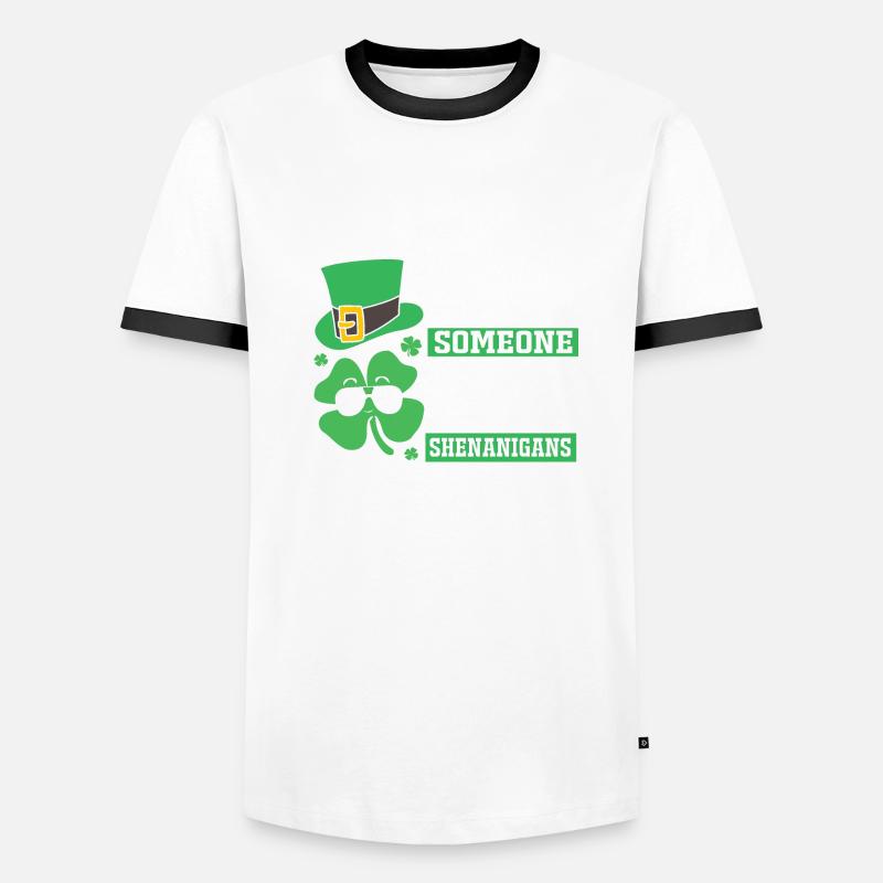 Manigance T-shirt contrasté Homme