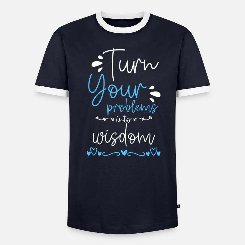 Problem Spaß Kein Problem Motto - Männer Kontrast-T-Shirt - undefined