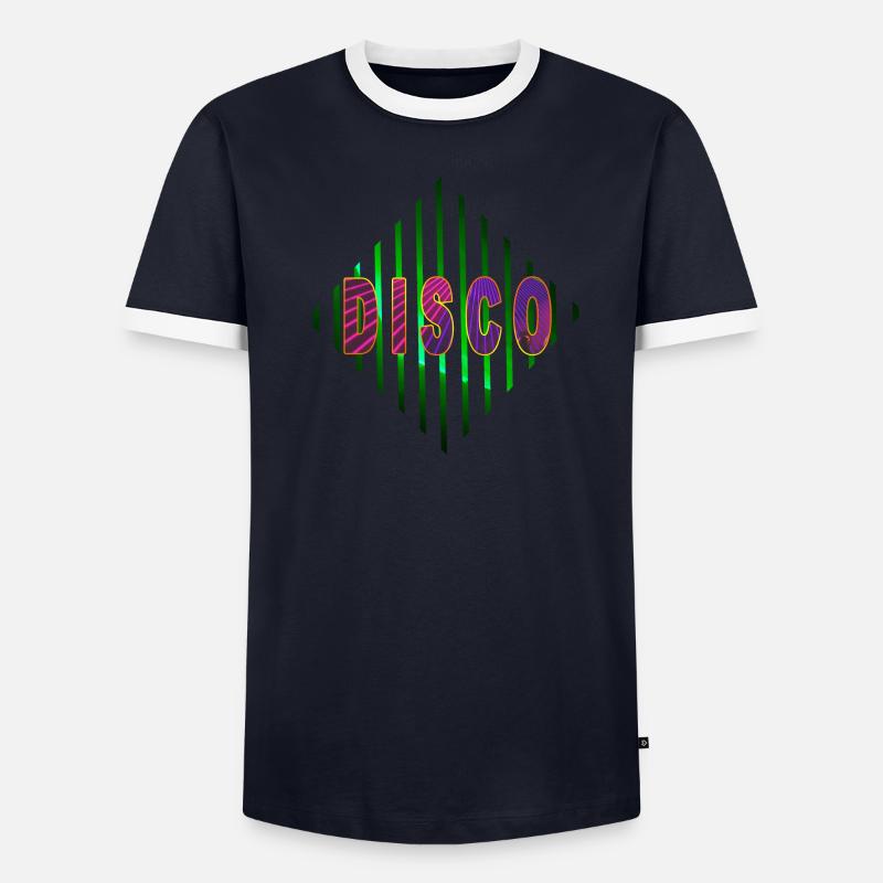 DISCO T-shirt contrasté Homme