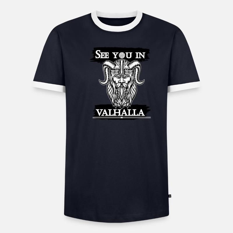 Rendez-vous au Valhalla T-shirt contrasté Homme