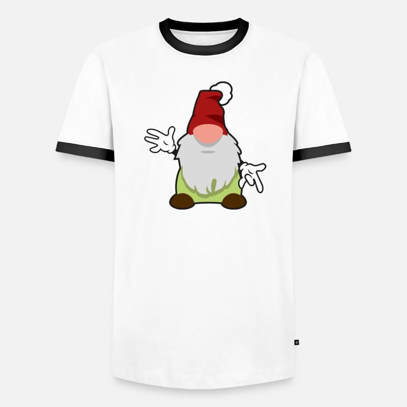 second Christmas gnome Men's Ringer Shirt