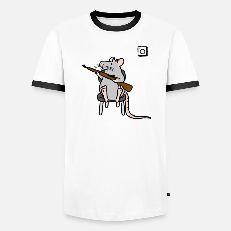 Don't touch that dial Men's Ringer Shirt
