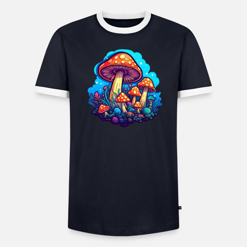 Magic champi T-shirt contrasté Homme