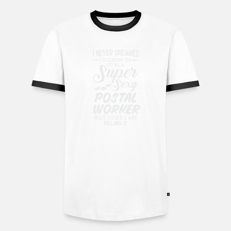 Postman Postman Postman Postman Men's Ringer Shirt