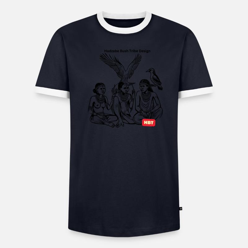 LGBT 9 Männer Kontrast-T-Shirt