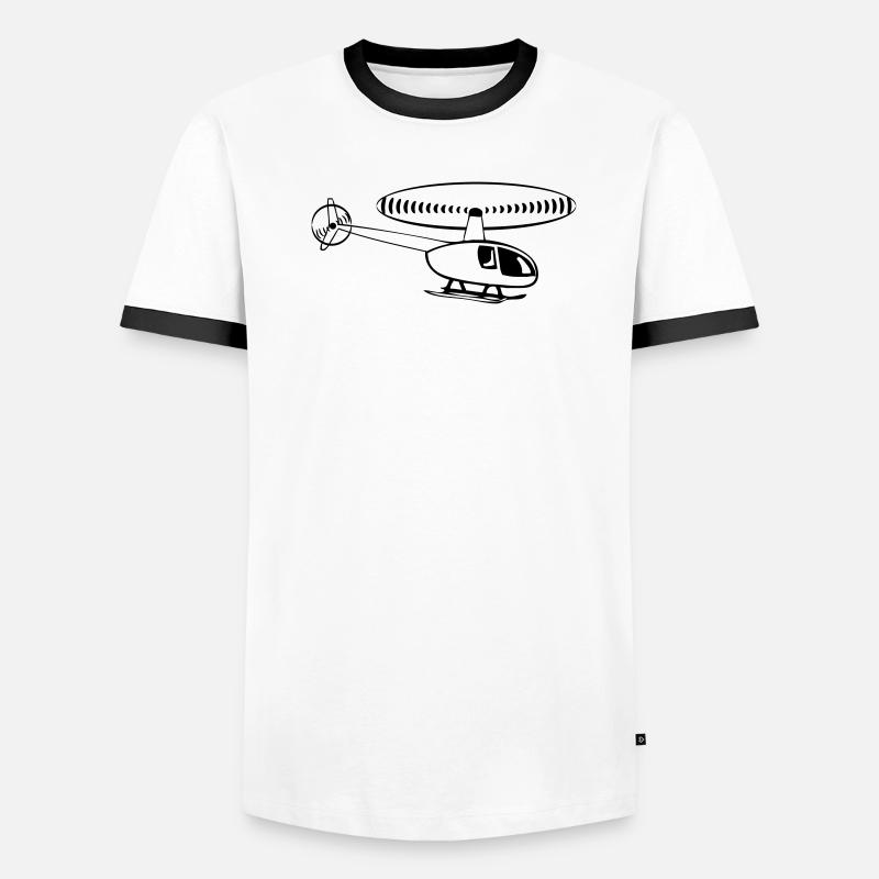 helicopter helicopter Men's Ringer Shirt