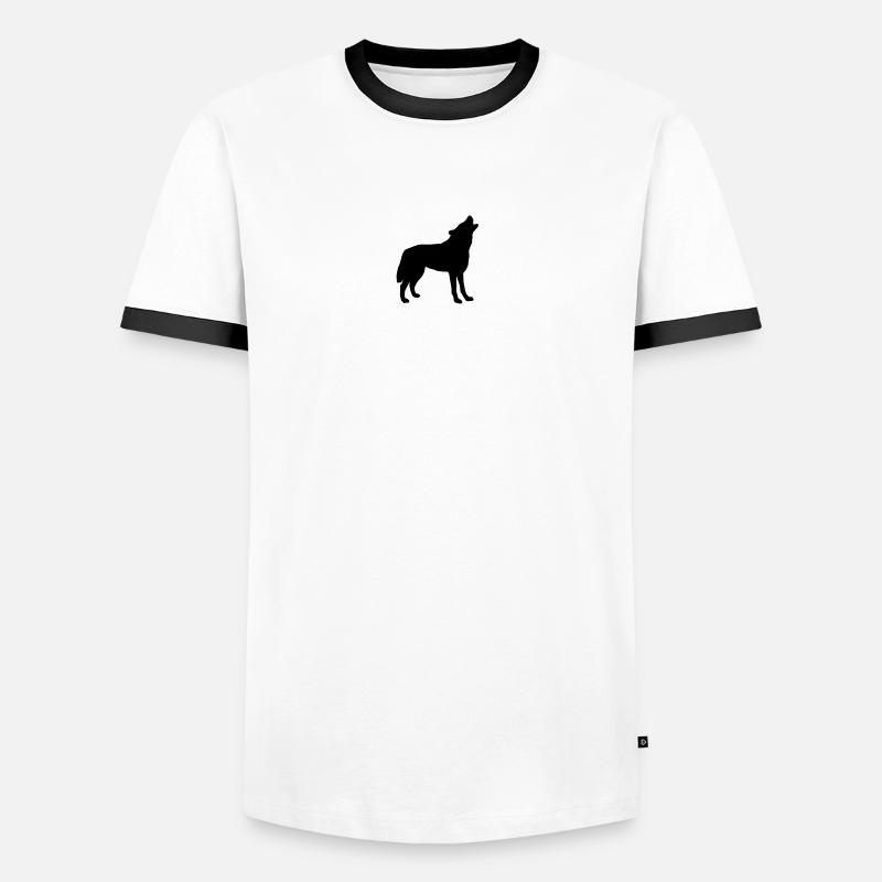 wolf_092011_c_2c T-shirt contrasté Homme
