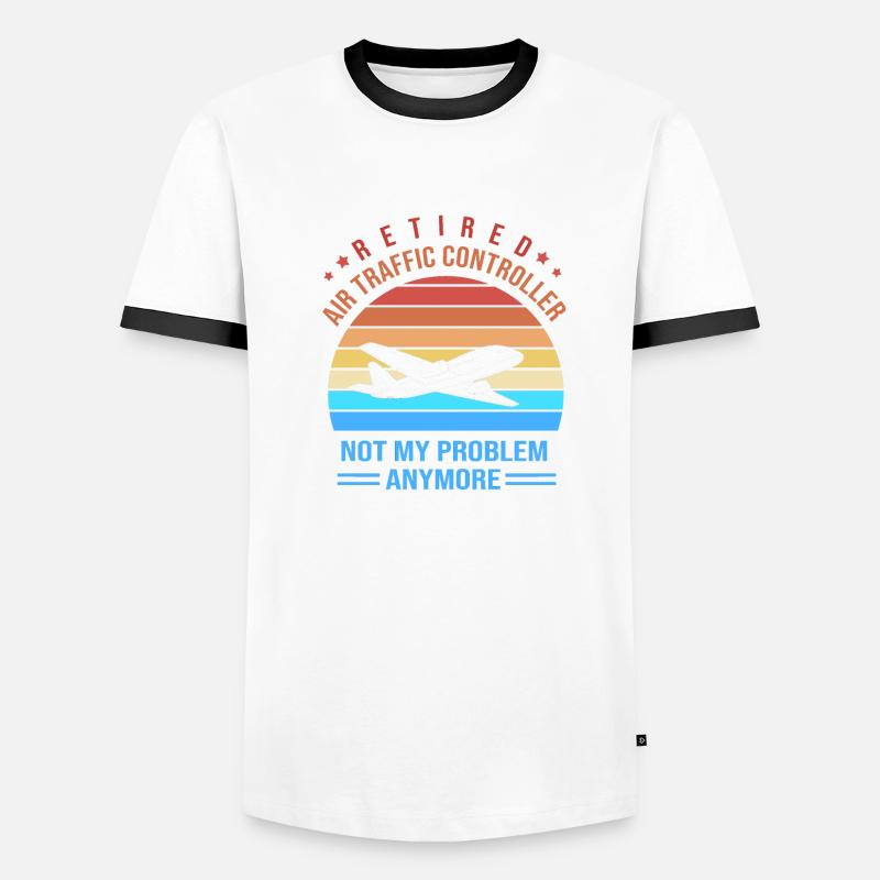 Air traffic controller Men's Ringer Shirt