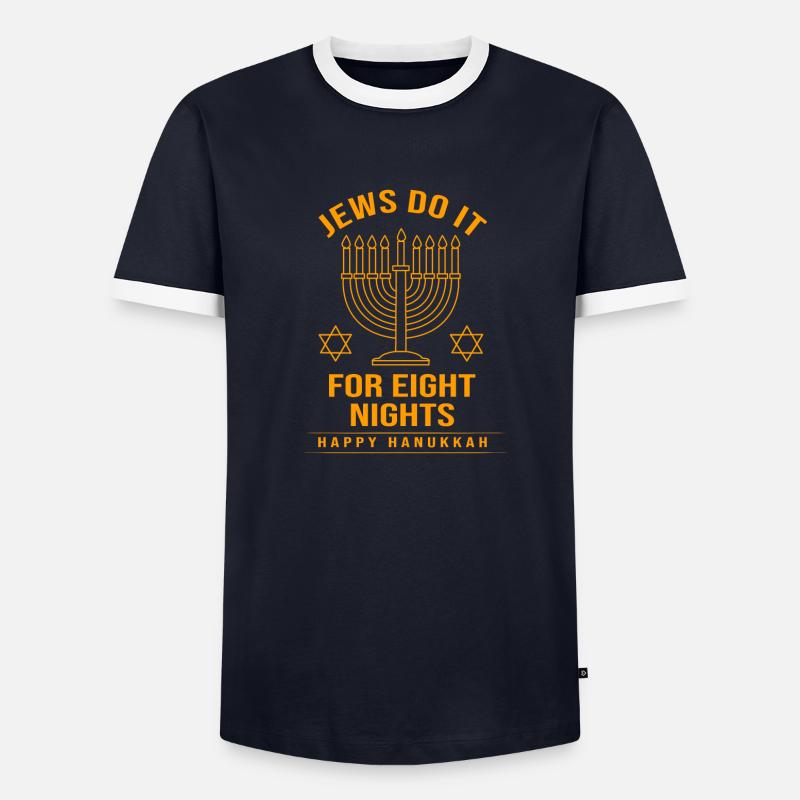 Hanoucca T-shirt contrasté Homme