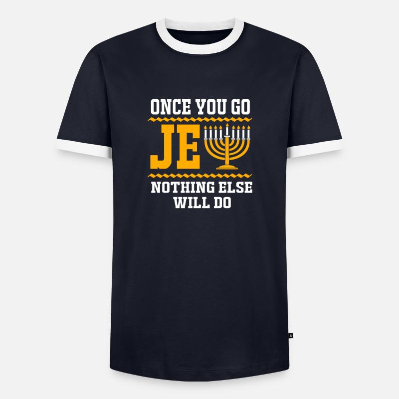 Hanoucca T-shirt contrasté Homme