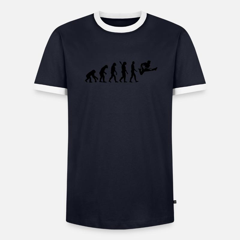 Evolution Guitar Men's Ringer Shirt
