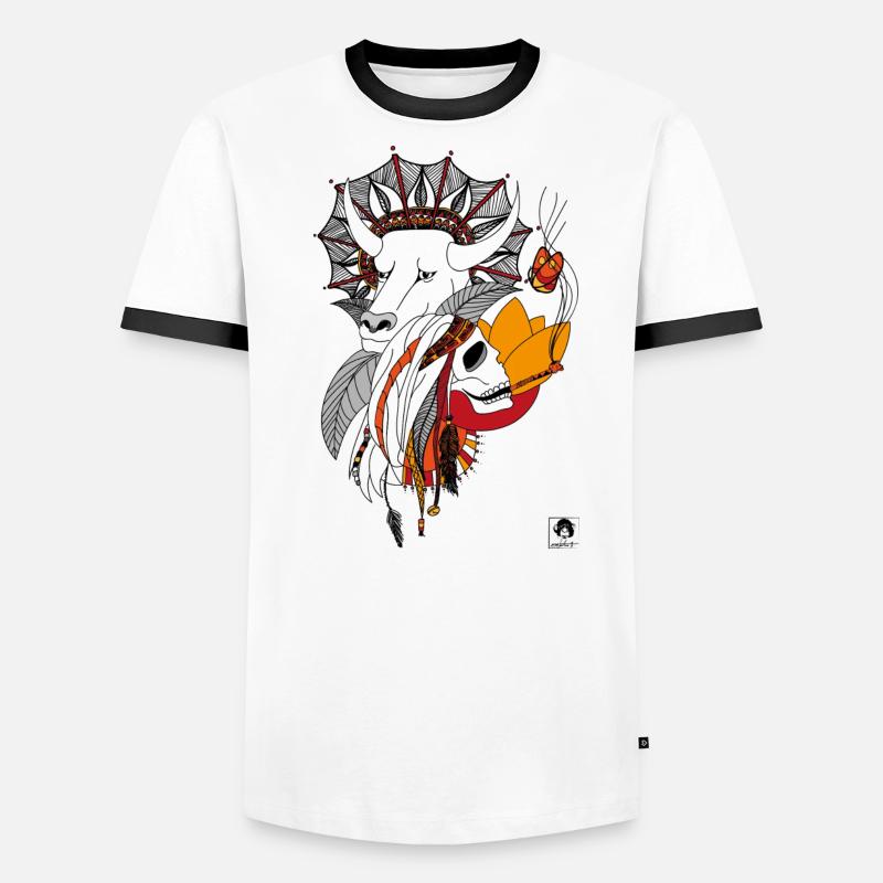 AMSUD Männer Kontrast-T-Shirt